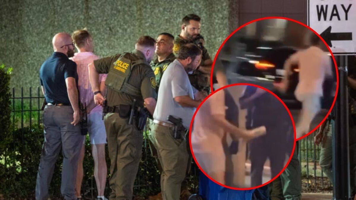 Era empleado del Departamento de Justicia; hombre que arrojó sándwich a un agente federal durante operativo en Washington, Pam Bondi confirma que fue despedido y acusado de un delito grave