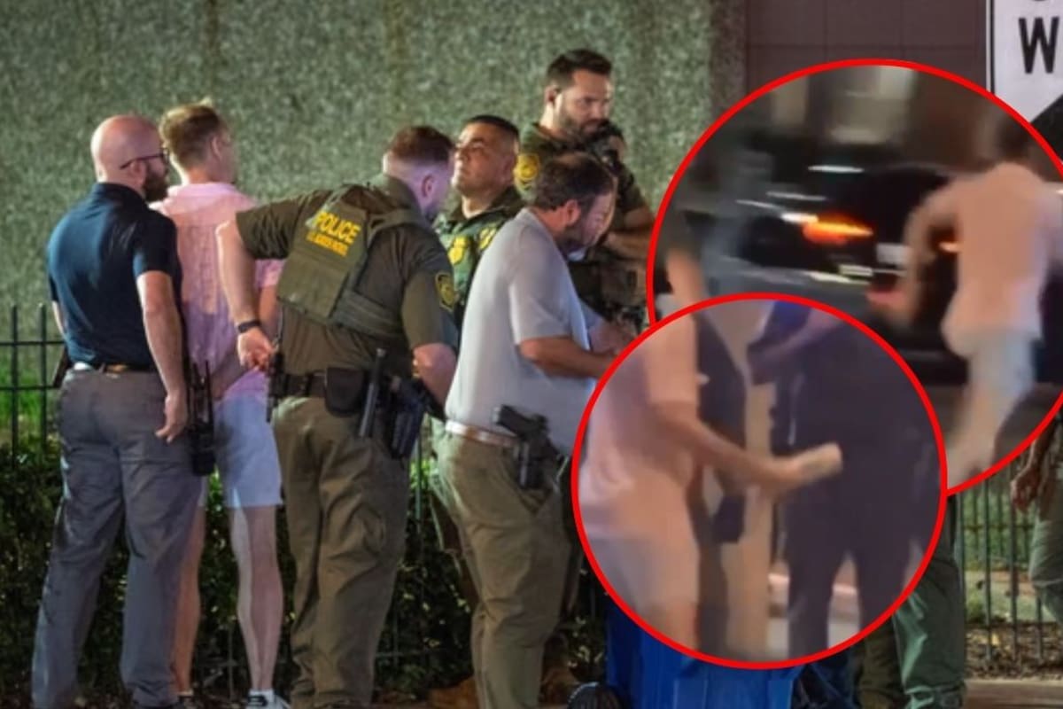 Era empleado del Departamento de Justicia; hombre que arrojó sándwich a un agente federal durante operativo en Washington, Pam Bondi confirma que fue despedido y acusado de un delito grave