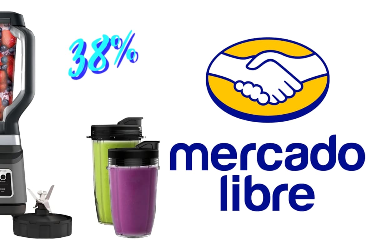 Oferta en Mercado Libre: licuadora profesional Ninja baja de 4 mil pesos a 2 mil 480 pesos
