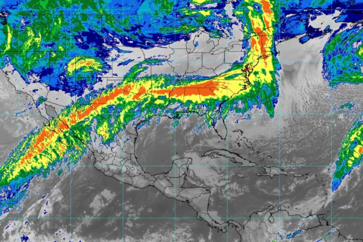 Clima en México: Se esperan chubascos y caída de nieve al Norte del País