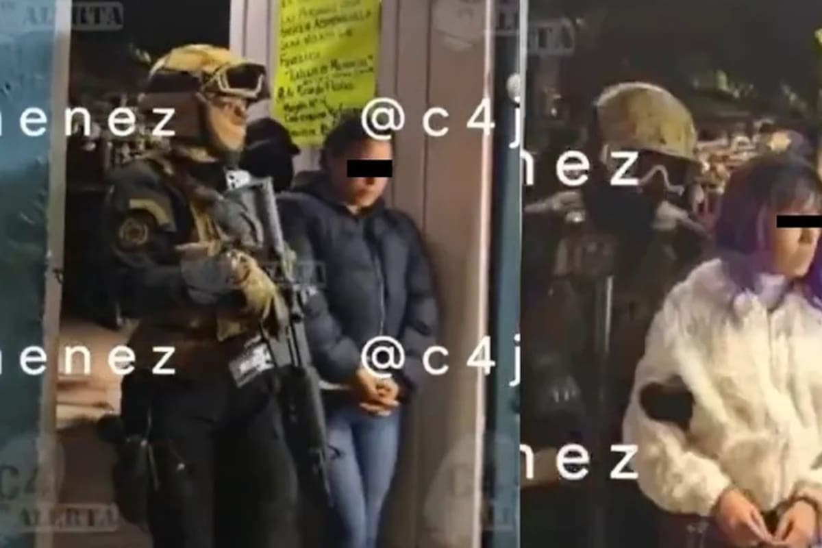 “Tacos de mota”: Dos mujeres que se hacían pasar por vendedoras de esta popular comida, fueron detenidas por traficar drogas en CDMX