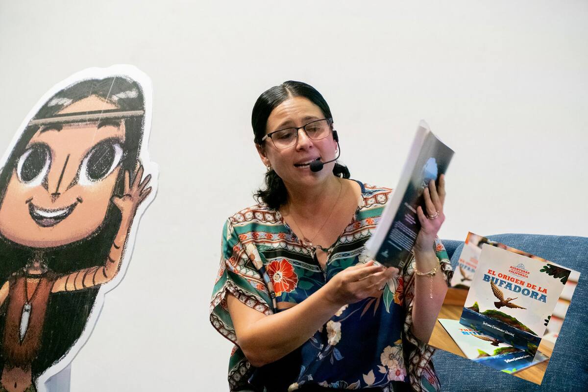 Libro acerca a los niños a ’La Bufadora’