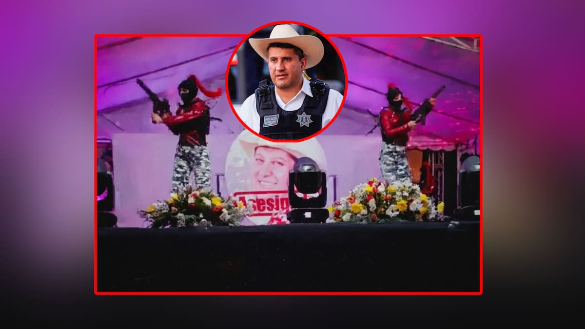 Baile escolar en Michoacán con armas de utilería genera polémica en redes; COBAEM fija postura sobre expresión y violencia. | Captura de video