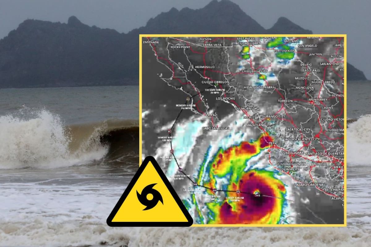 Huracán Polo: el ciclón categoría 5 que pone a Sonora ante un escenario que pocas veces ha ocurrido y recuerda los sistemas tropicales que más han afectado al estado