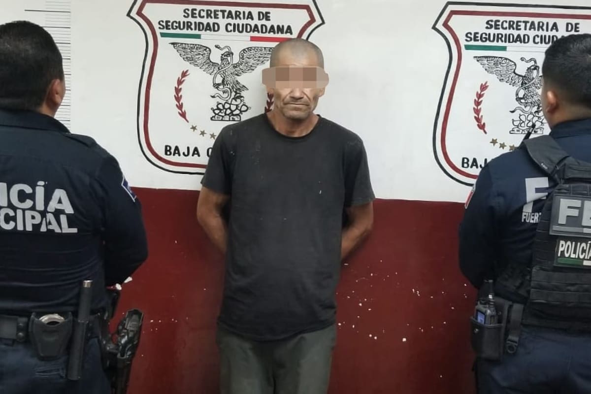 Detienen en Mexicali a hombre buscado por narcomenudeo