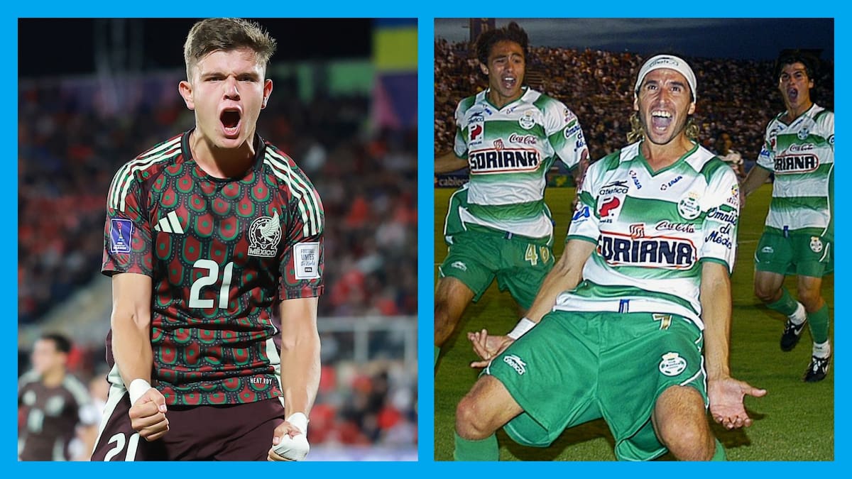 Tahiel Jiménez sigue los pasos de su padre Walter en el Club Santos Laguna.