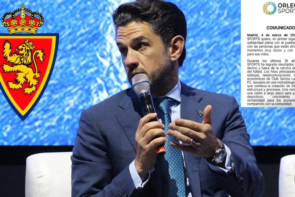 Real Zaragoza, club español, tendría dueños mexicanos; Grupo Orlegi confirma interés