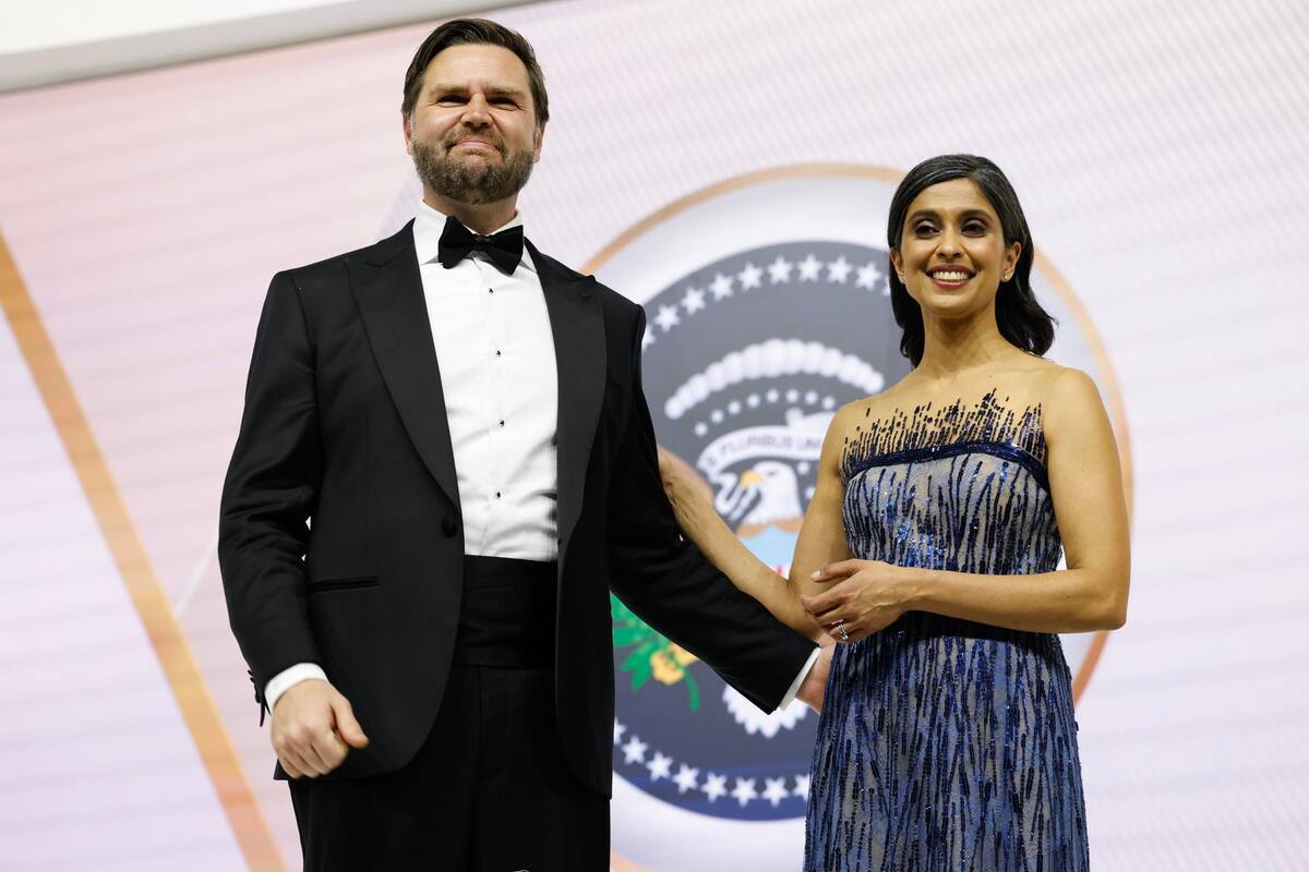JD Vance y Usha Vance. | Crédito: EFE