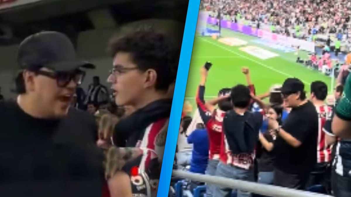 Nuevo video reveló la verdadera razón por la que padre golpeó a su hijo durante el Monterrey vs Chivas: público se divide en redes sociales