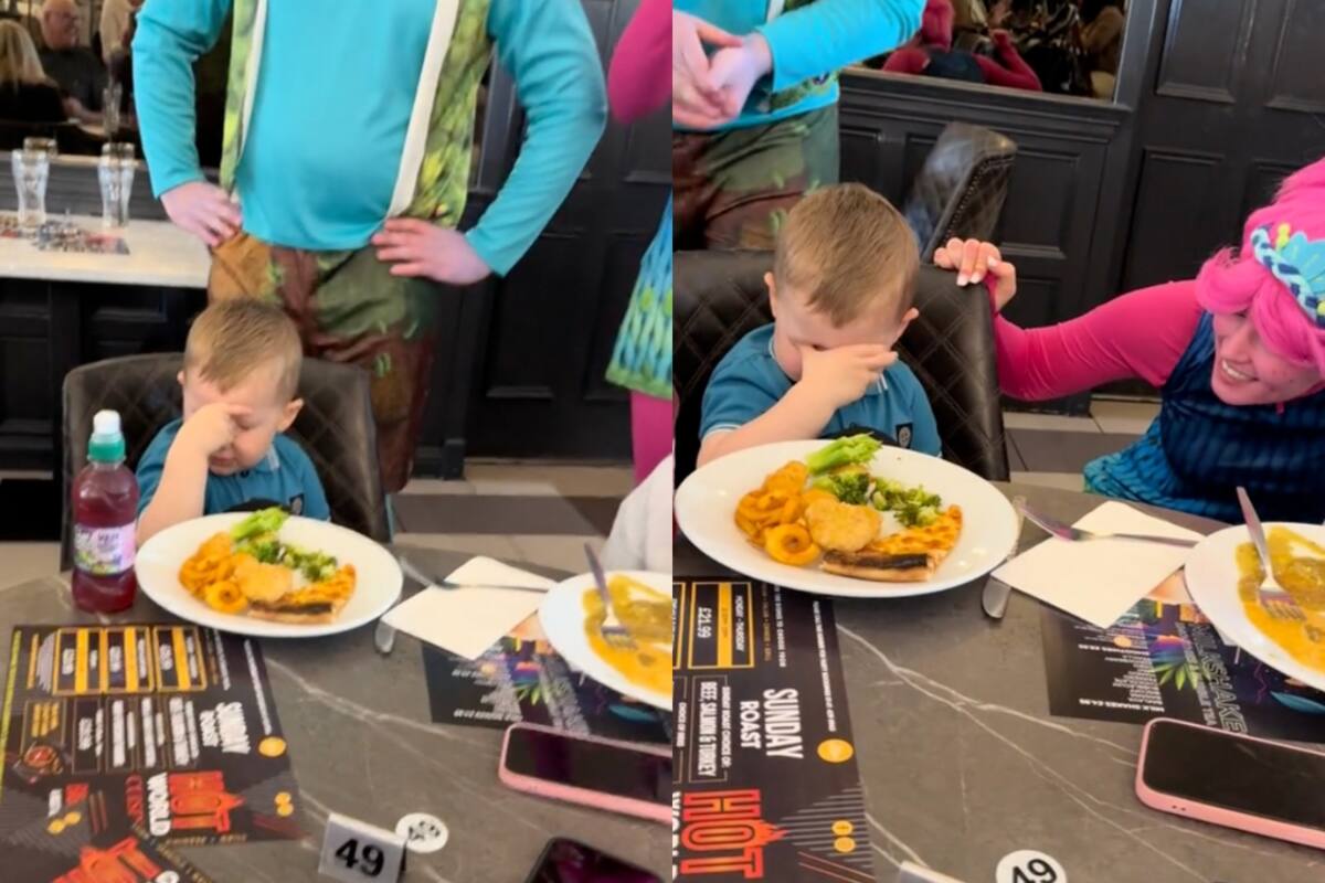 Niño reacciona avergonzado por la sorpresa de cumpleaños que le prepararon sus padres (VIDEO)