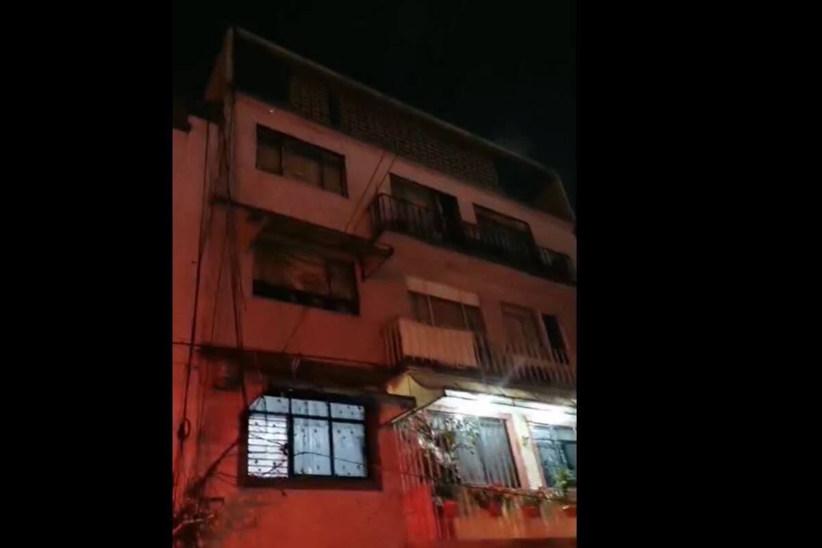 CDMX: Hombre desnudo resbala de balcón y cae desde tercer piso