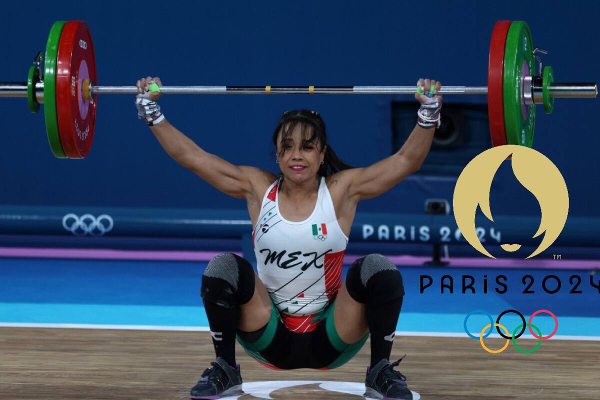 Janeth Gómez finaliza en octavo lugar de Halterofilia en su debut olímpico en París 2024