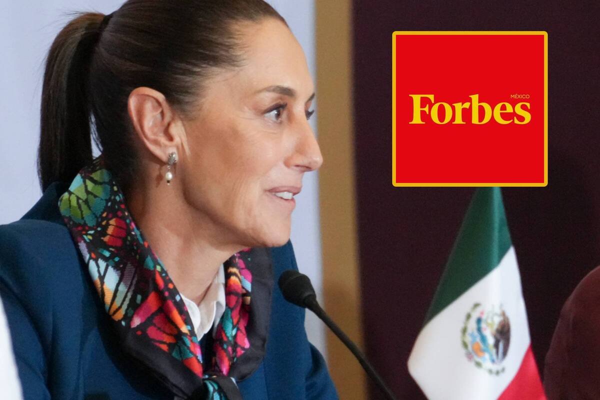 Sheinbaum es la cuarta mujer más poderosa del mundo, según Forbes