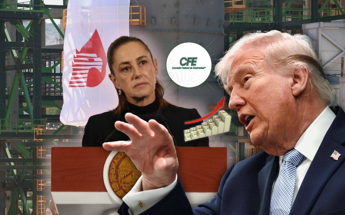 Estados Unidos busca que México permita inversión privada sin límites en electricidad y combustibles en la revisión del T-MEC, lo que podría modificar reglas actuales sin cambiar la Constitución. | Crédito: Presidencia/Banco digital GH/REUTERS