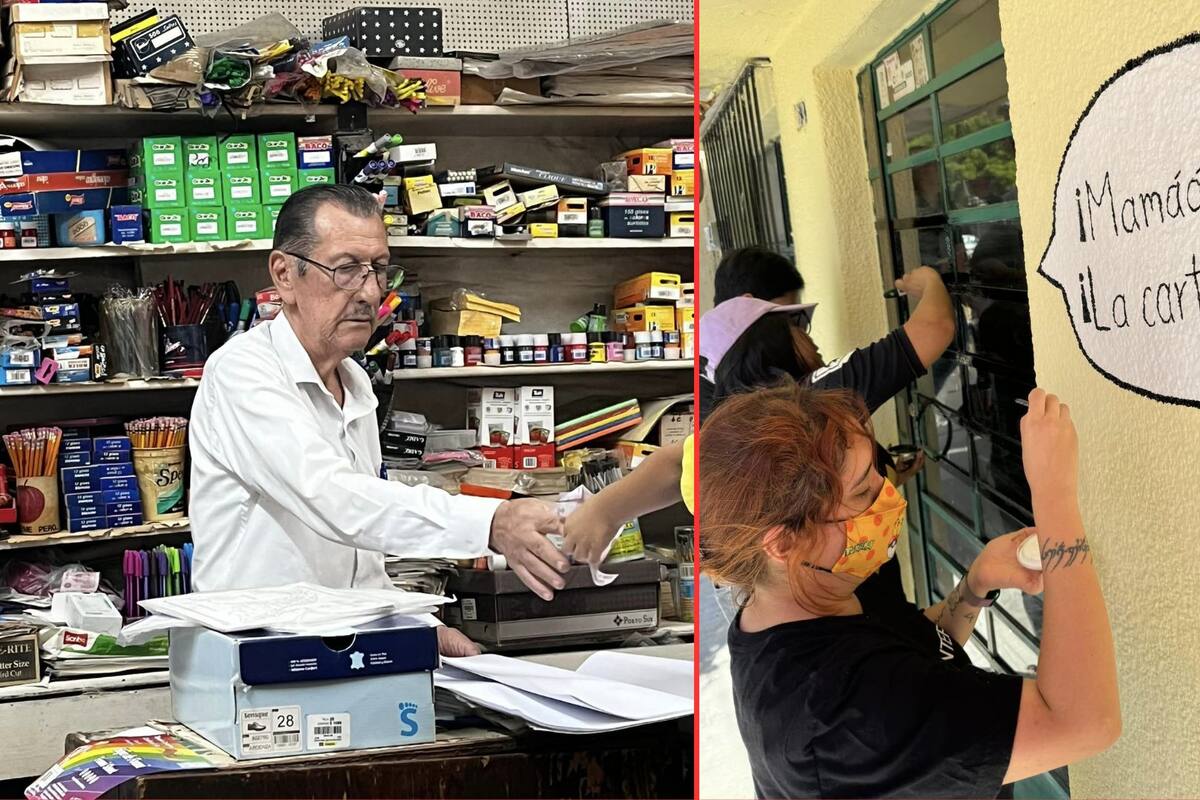 Brindan apoyos a Don Fito, propietario de la papelería más longeva de Ciudad Obregón