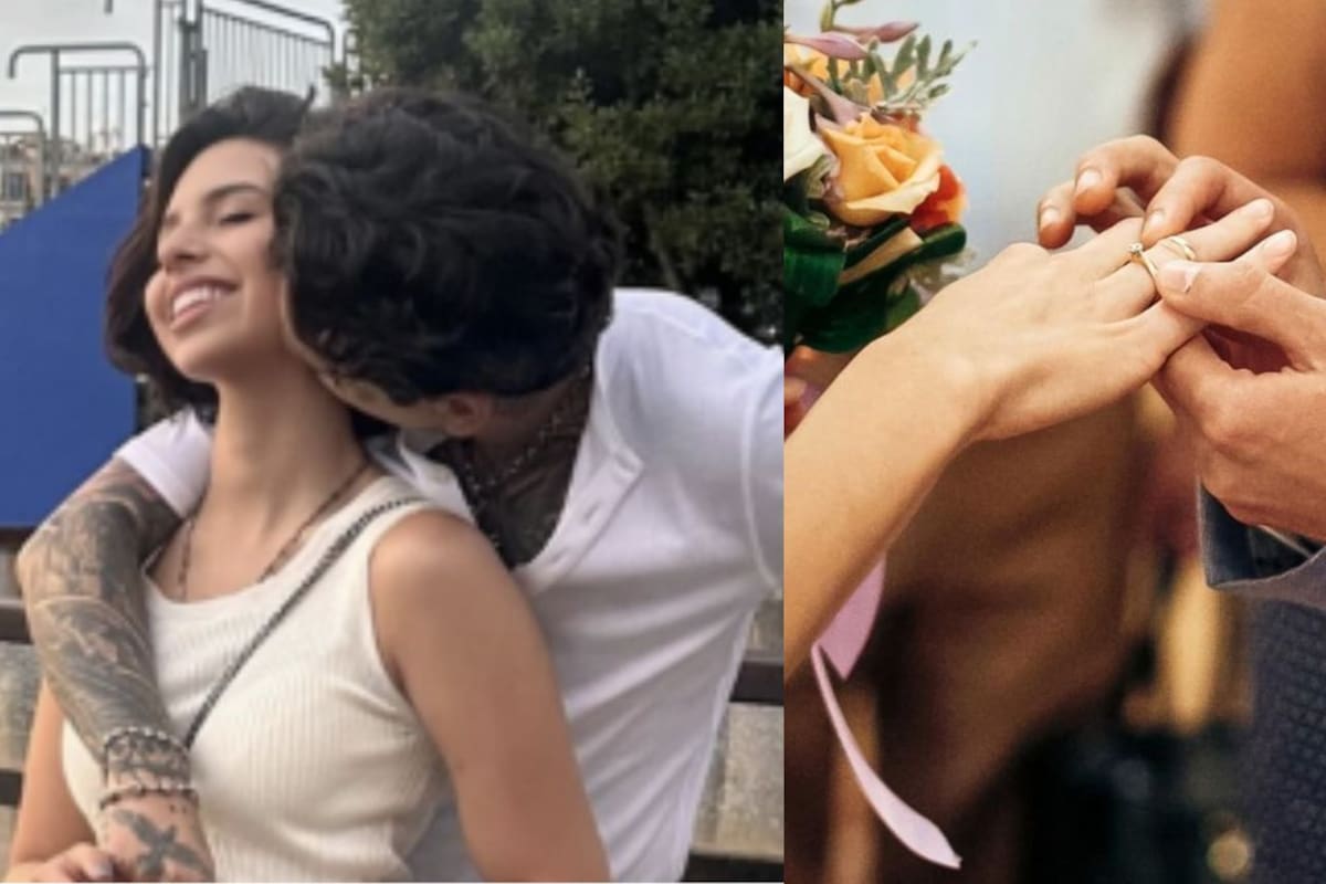 Christian Nodal y Ángela Aguilar se casaron en Italia, según famosa periodista
