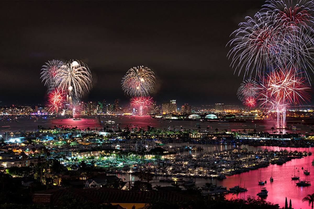 Show de fuegos artificiales regresa a la bahía de San Diego el 4 de julio