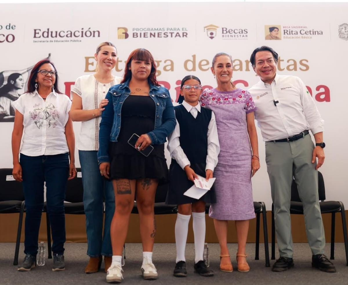 El registro para la Beca Rita Cetina del ciclo escolar 2026-2027 será del 26 de octubre al 6 de noviembre. Foto: Cortesía