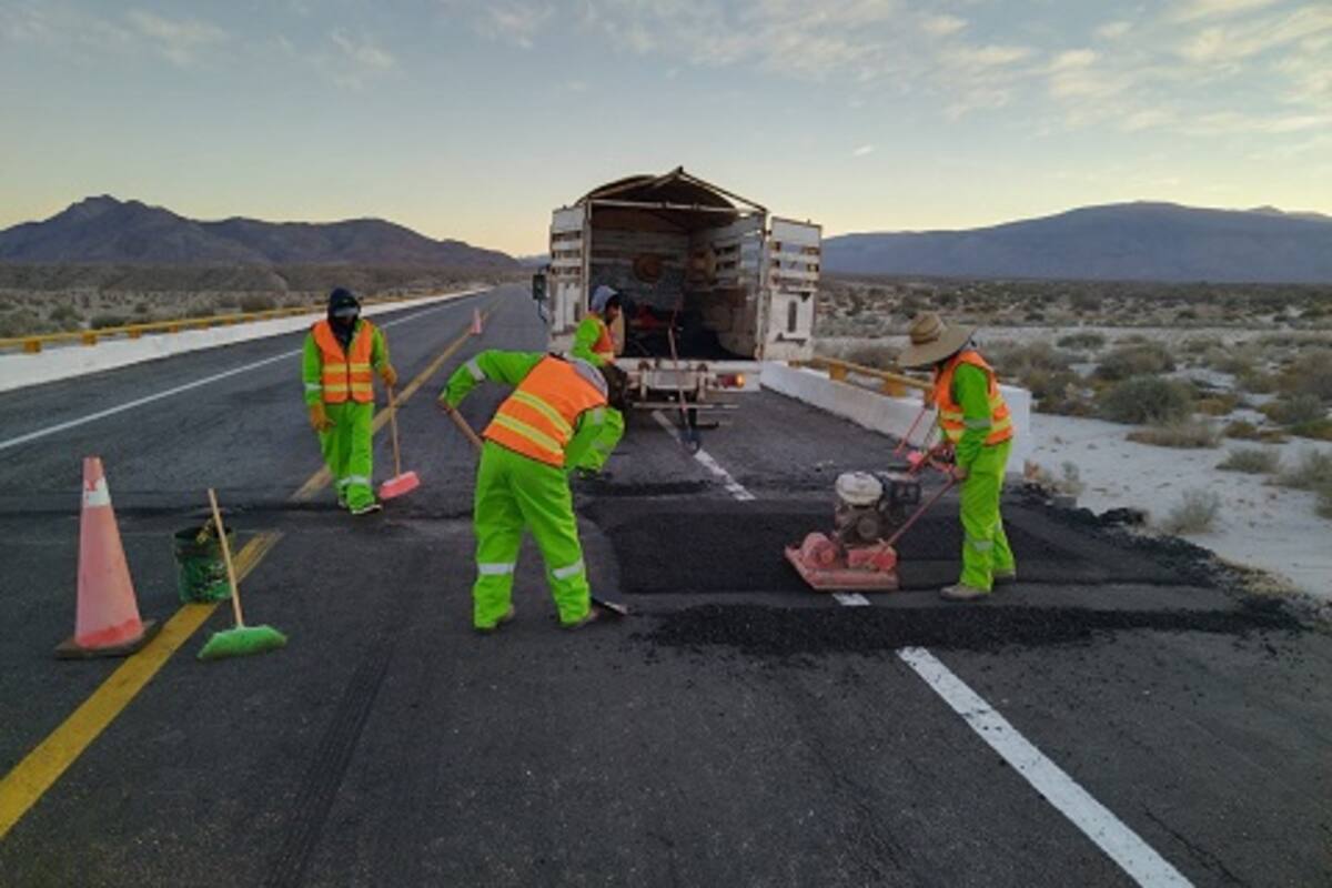Se asignan para BC más de 240 mdp al programa de conservación de carreteras