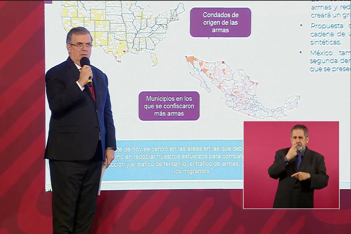 Marcelo Ebrard: México está decomisando más cocaína que Estados Unidos