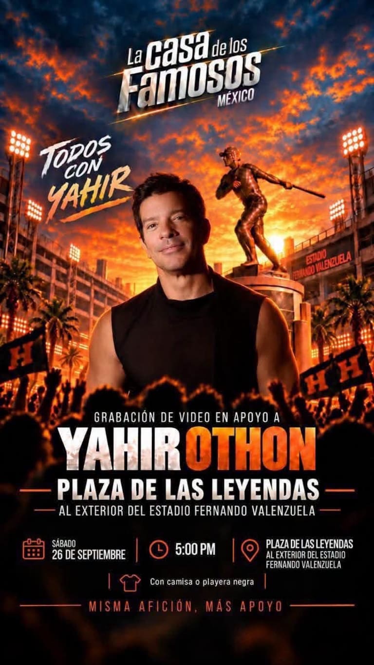 Seguidores de Yahir convocan a una concentración en Hermosillo para grabar un video de apoyo al cantante.