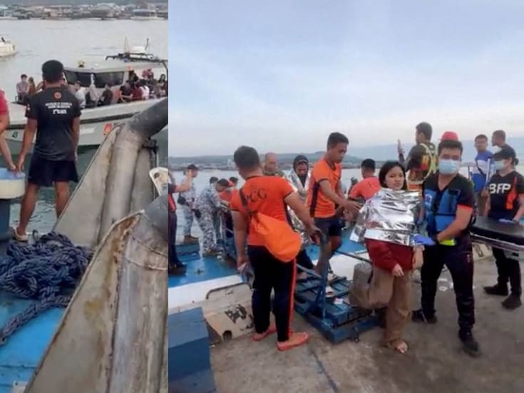 Un bebé de 6 meses murió ahogado y se suma a los 18 muertos en el hundimiento de un ferry al sur de Filipinas; se reportan más de 300 rescatados y todo ocurrió en horas de la madrugada
