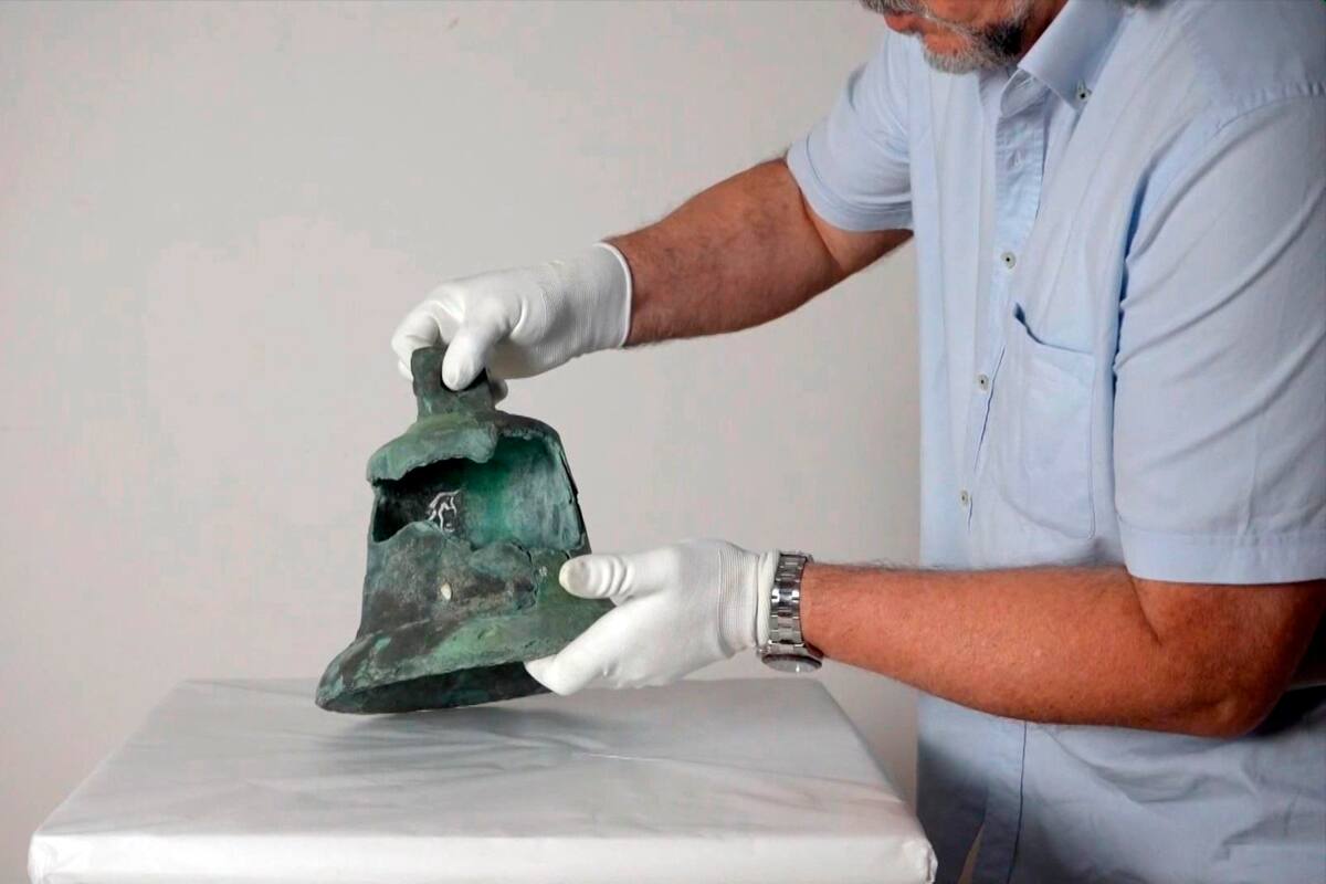 La subasta de "la campana de la Santa María" arrancará en seis millones de dólares