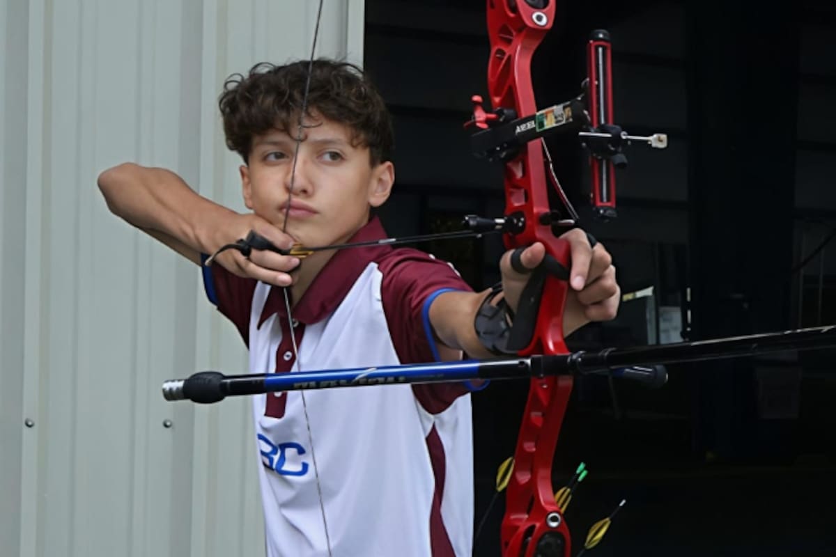 ¡De Mexicali para México! Víctor Ortega competirá en el Panamericano Sub 15 de tiro con arco