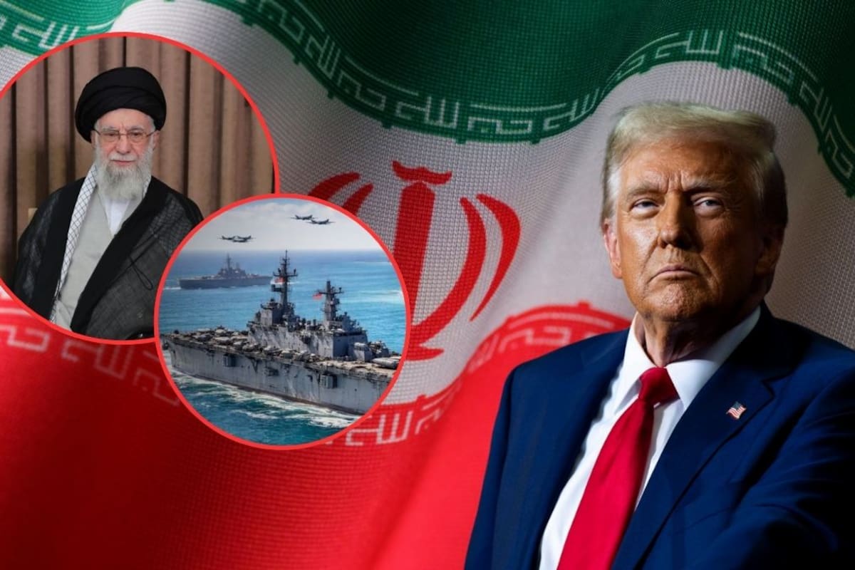 Trump advierte que una flota estadounidense “más grande que la de Venezuela” se dirige a Irán, pero deja abierta la posibilidad de un acuerdo diplomático