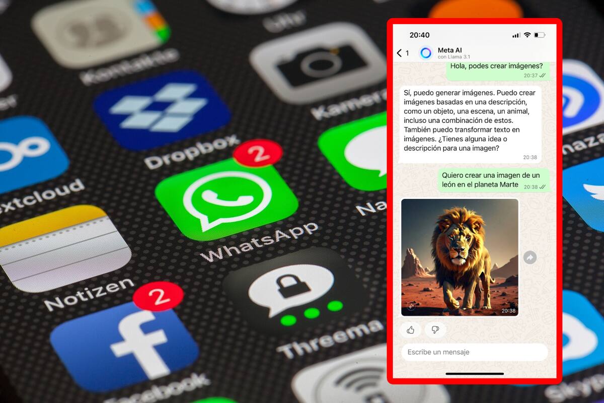 Cómo “desaparecer” Meta AI de WhatsApp ya que no se puede desactivar
