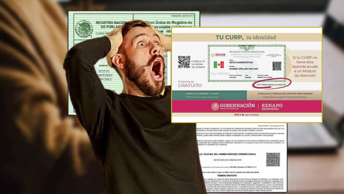 La CURP ahora se imprime certificada, por lo que cualquier otra no tendrá validez.