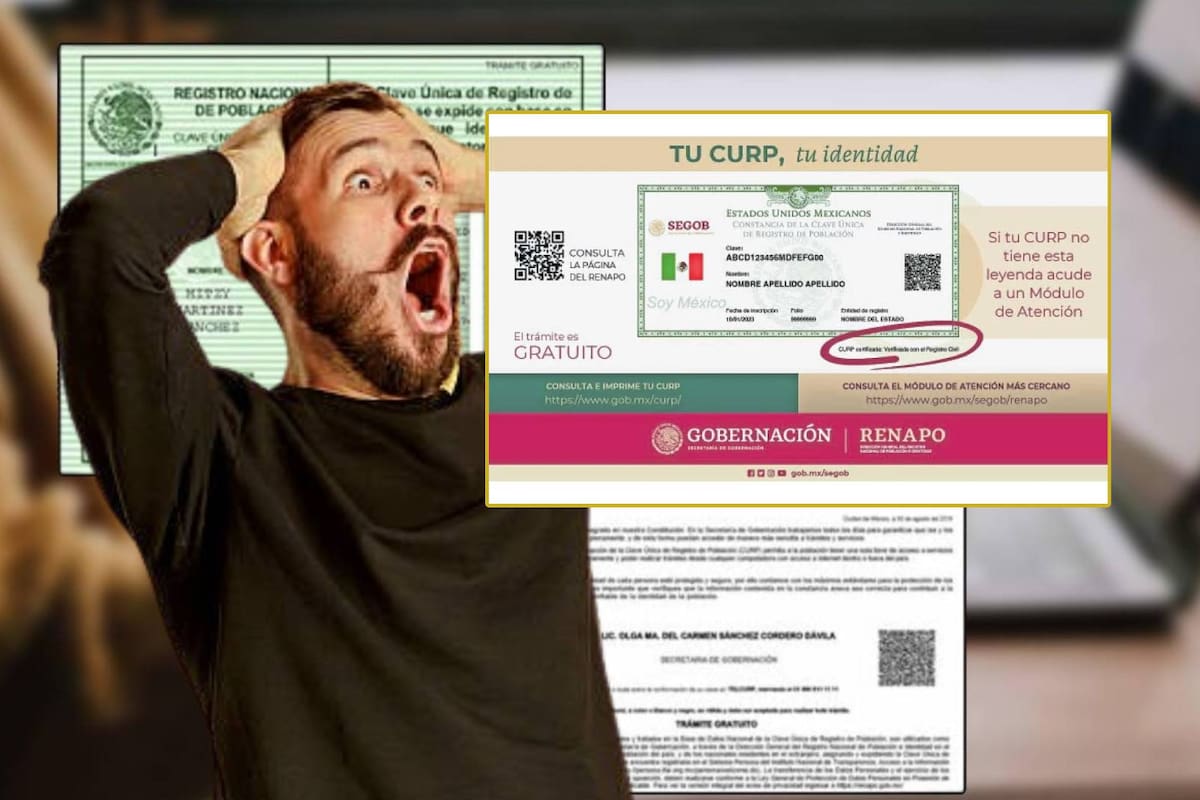 ¡CURP ahora es certificada! Cómo sacarla para que no pierda validez