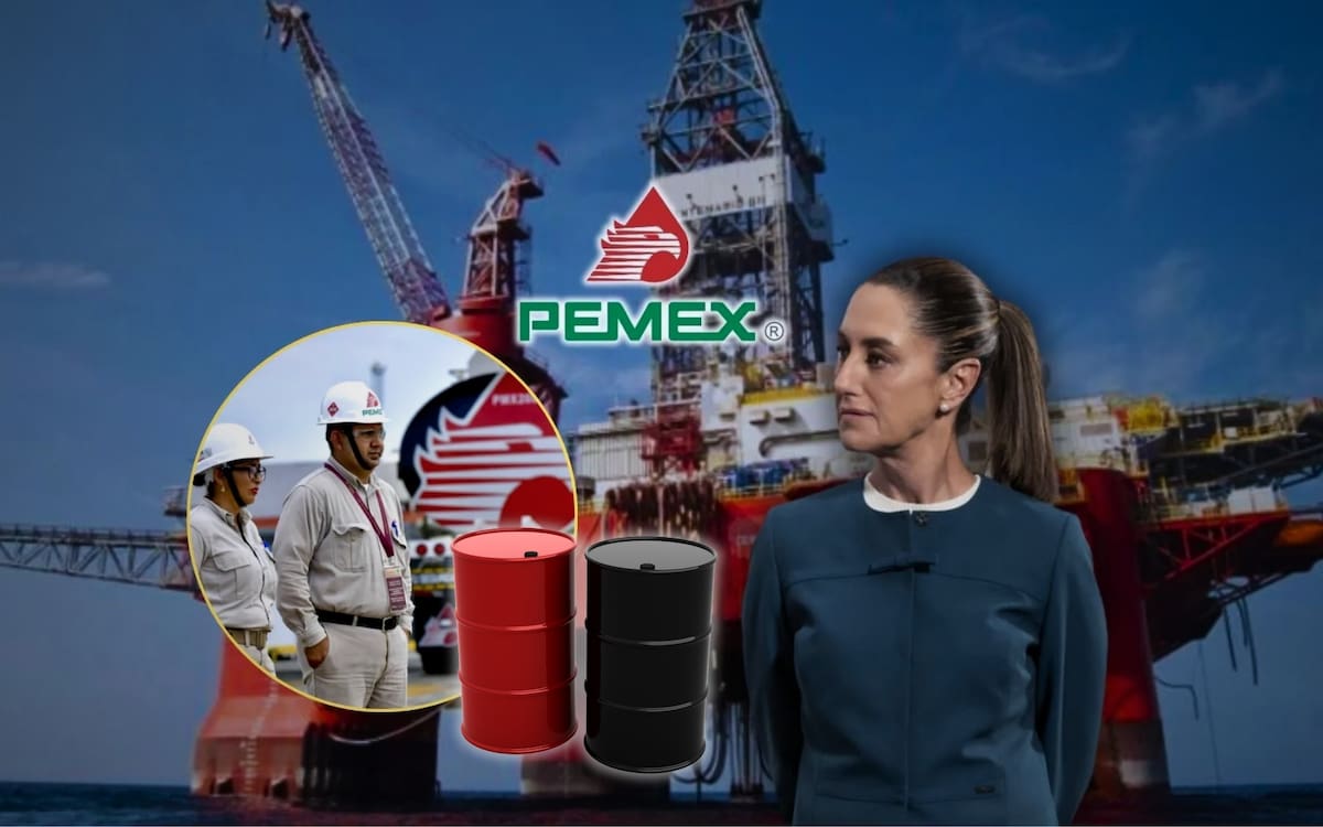 Luego de revelarse un desfase diario de 138 mil barriles de petróleo en sus balances de 2026, Pemex aseguró que el volumen no reportado responde a movimientos logísticos internos e inventarios, mientras analistas mantienen alertas por robo y falta de almacenamiento. Foto: Especial (Presidencia/Pemex)
