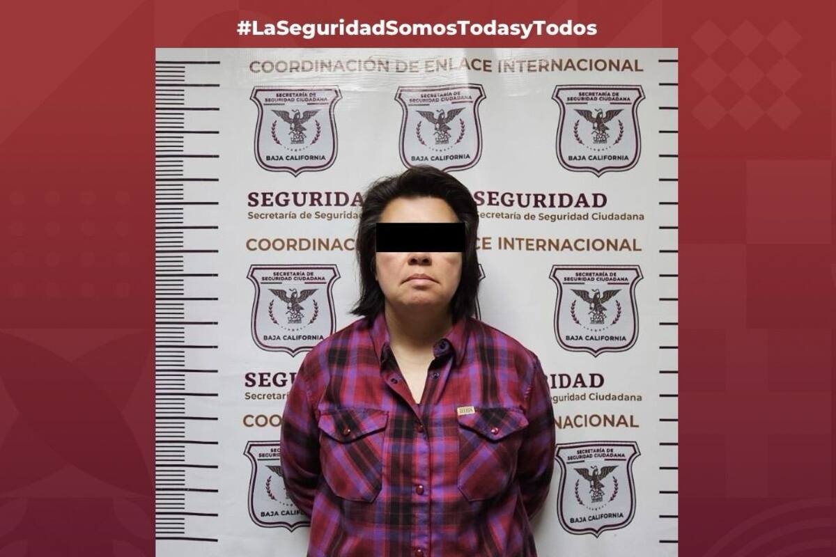 Detienen en Mexicali a mujer acusada de homicidio en Estados Unidos