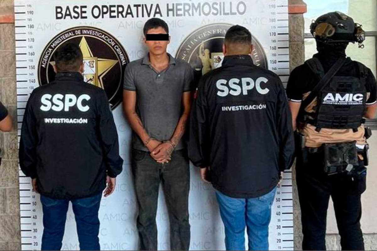Capturan en Hermosillo a joven señalado por tentativa de homicidio con arma blanca y marro