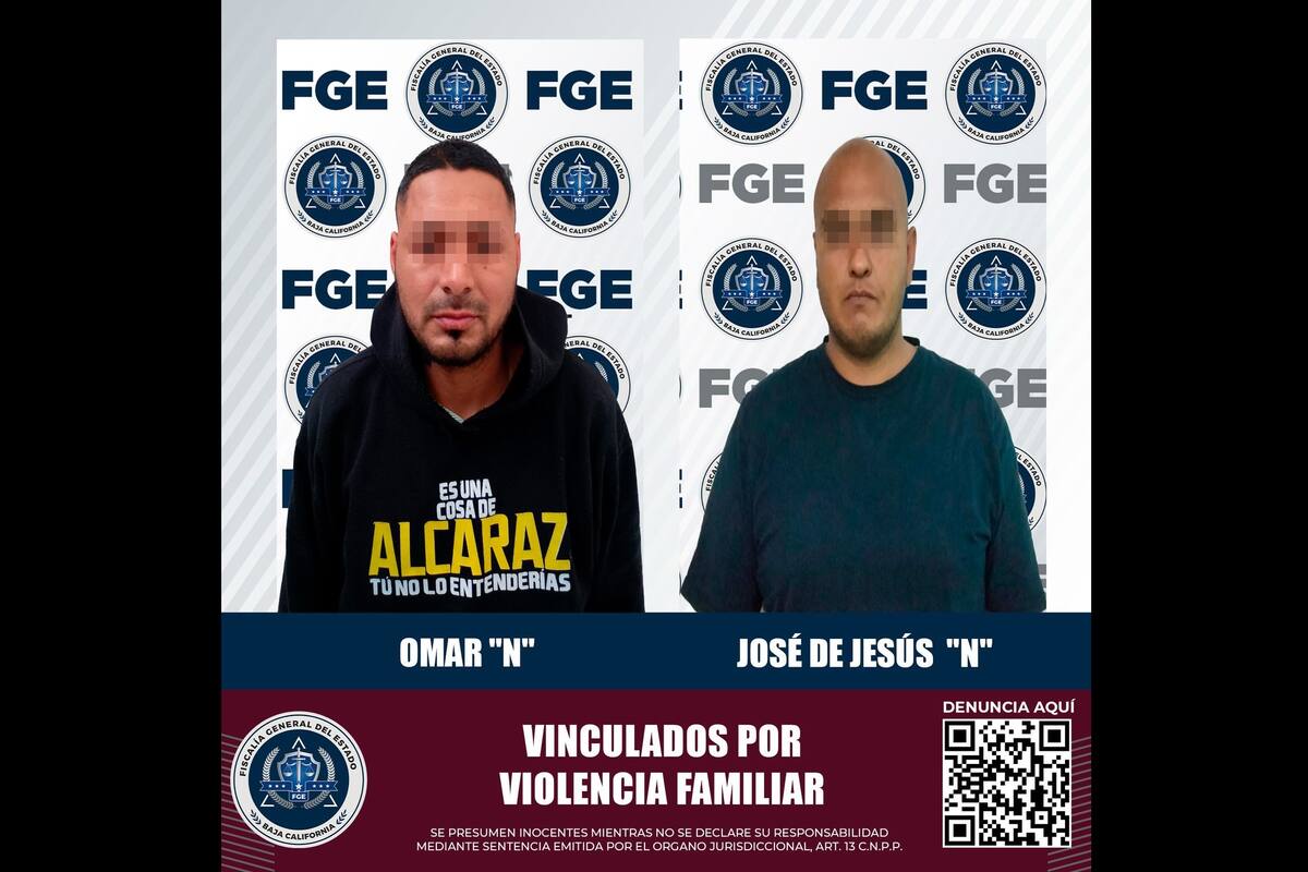 A prisión dos hombres acusados de violencia familiar