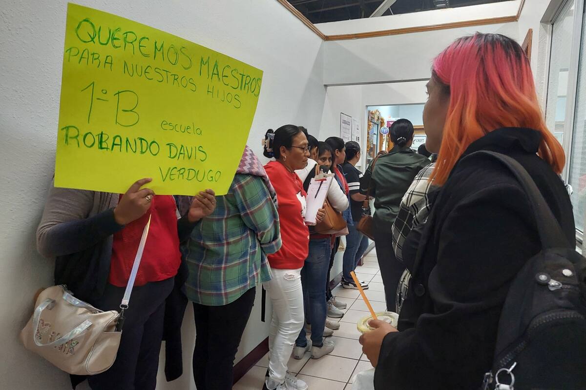 Preocupa falta de docentes en escuelas públicas
