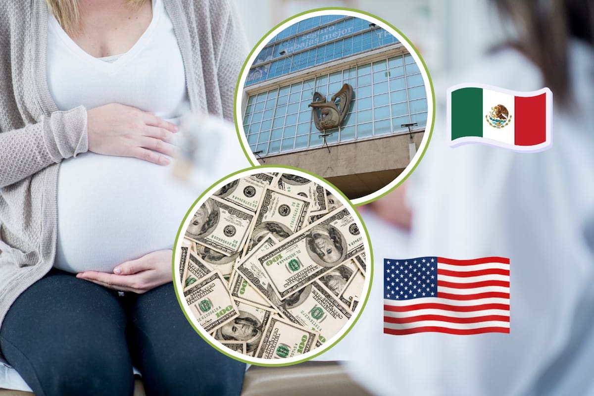 Mientras en México el parto en el IMSS es gratuito, en Estados Unidos puede costar hasta 50 mil dólares