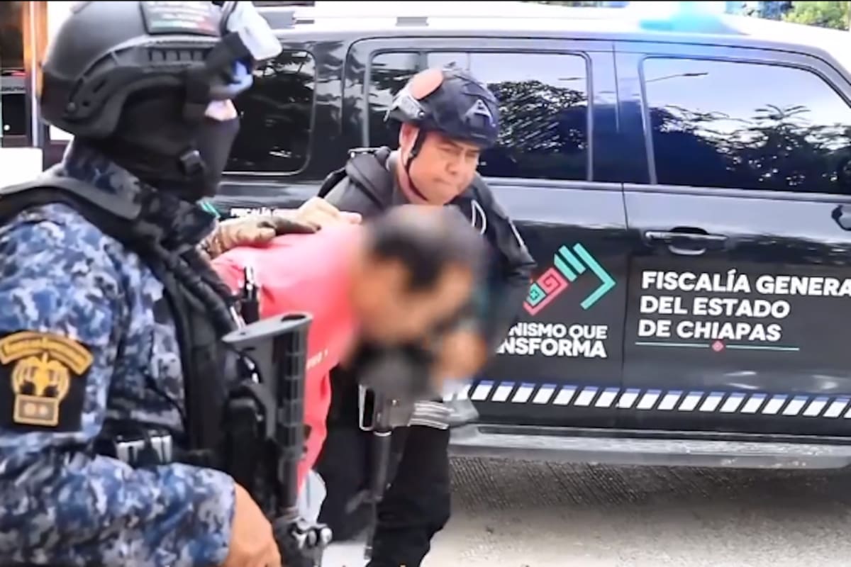 Detienen en San Cristóbal de las Casas a Ciro “N”, presunto feminicida de su pareja