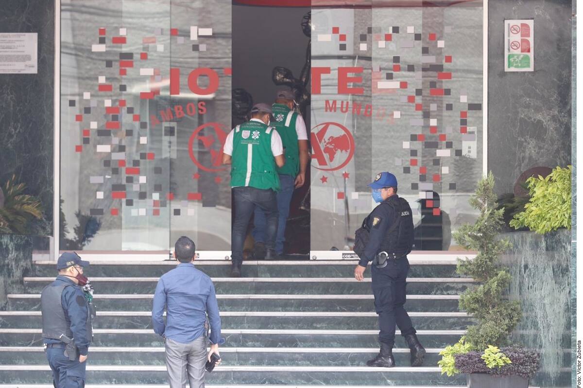 Empresa suspende actividades por brote de Covid