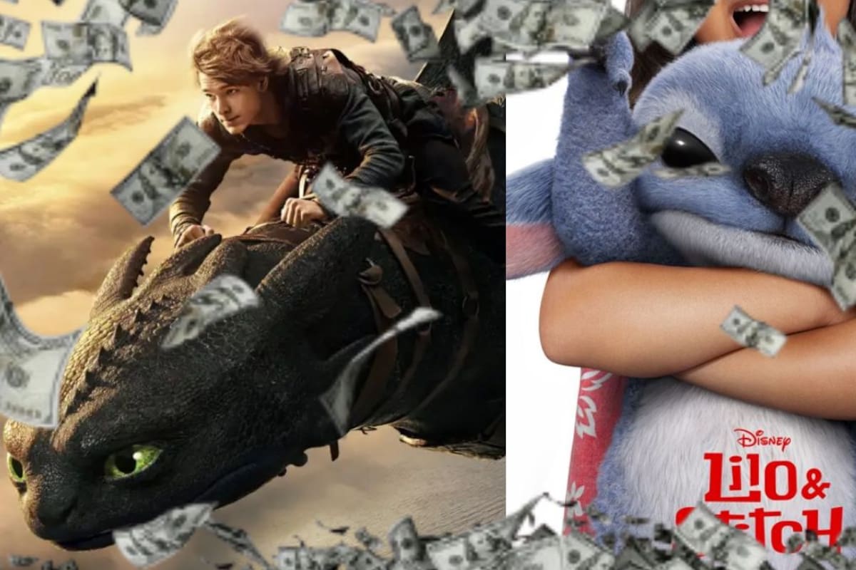“Cómo entrenar a tu dragón” vs “Lilo & Stitch” ¿A qué película le fue mejor en taquilla durante su primer fin de semana?
