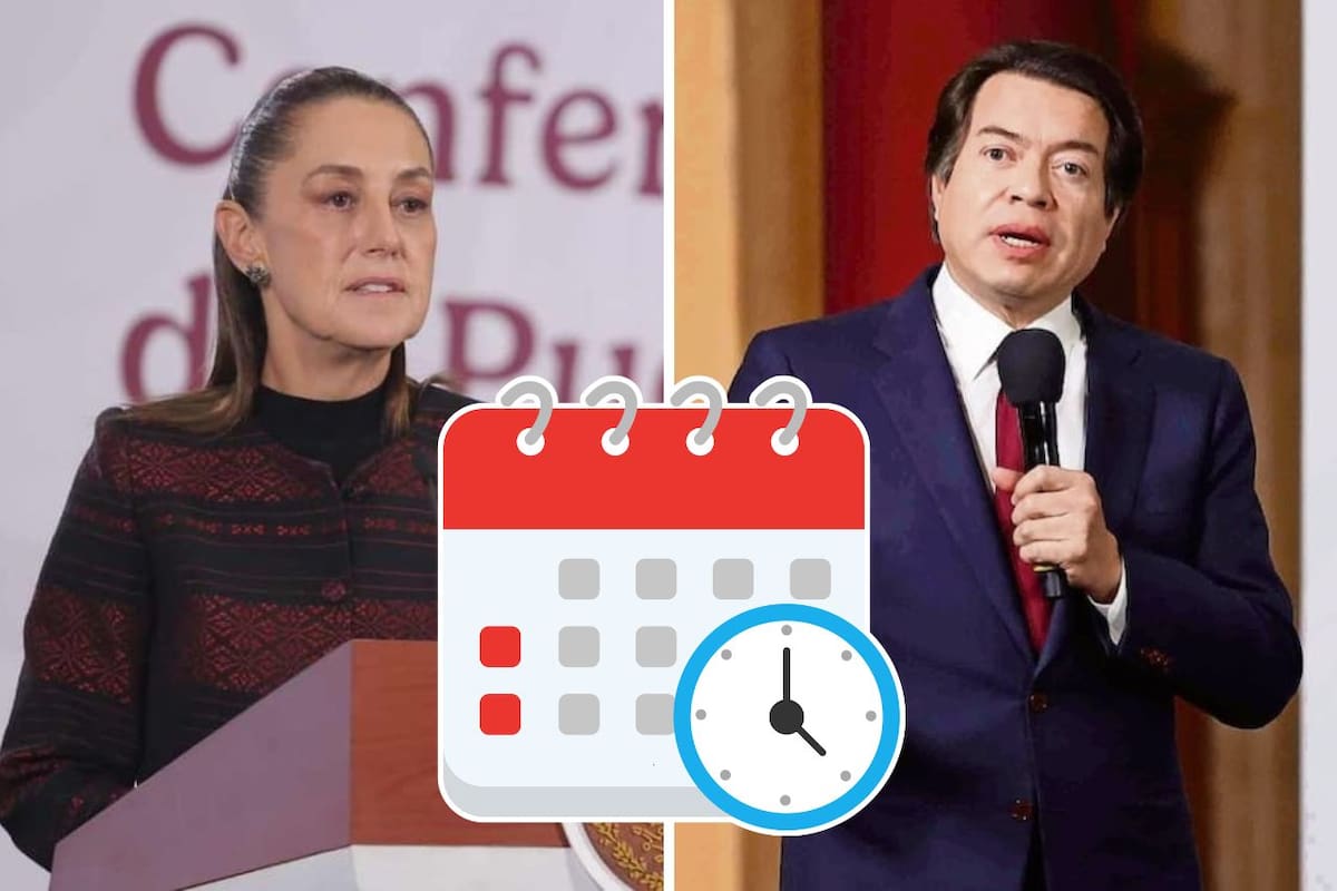 Mientras Claudia Sheinbaum pide respetar las seis semanas de vacaciones, Mario Delgado insiste en que la escuela “no es un resguardo” para niñas y niños