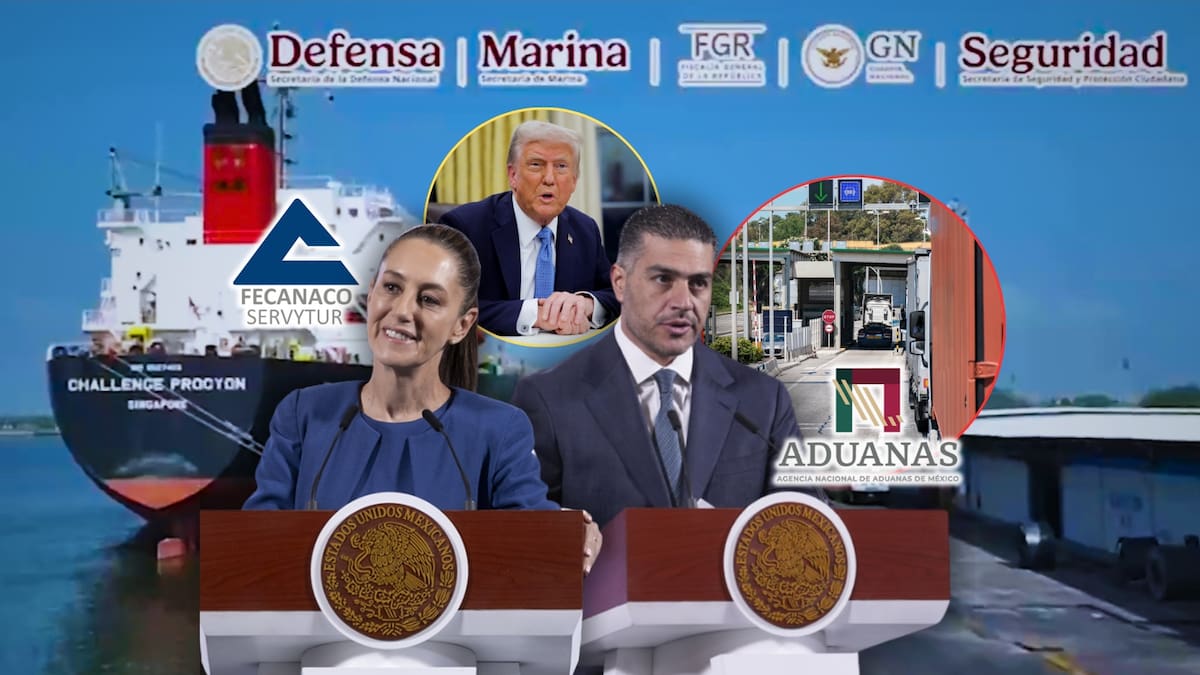 Mientras Sheinbaum y Omar García Harfuch presumen avances contra la red de huachicol fiscal de cárteles y funcionarios mexicanos con empresas de EEUU, Fecanaco advierte que el contrabando y la corrupción en Aduanas están empeorando