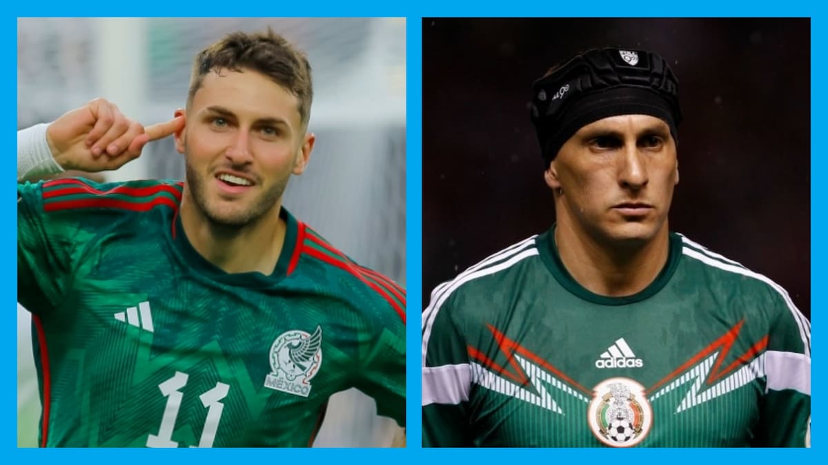 Aunque Santiago Giménez nació en Argentina, prefirió representar a México, tal como su padre, "El Chaco".