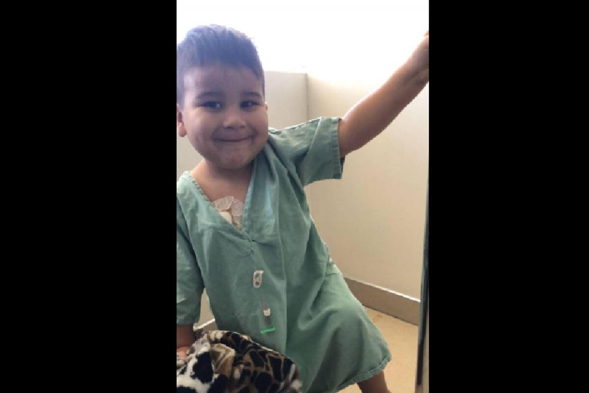 Familia lucha por la salud de su hijo