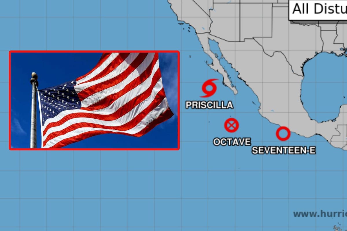 Tormenta tropical Priscilla se debilita, pero mantiene riesgo de inundaciones en el suroeste de EEUU
