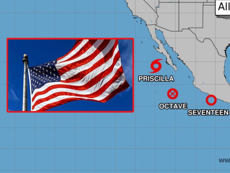 Tormenta tropical Priscilla se debilita, pero mantiene riesgo de inundaciones en el suroeste de EEUU