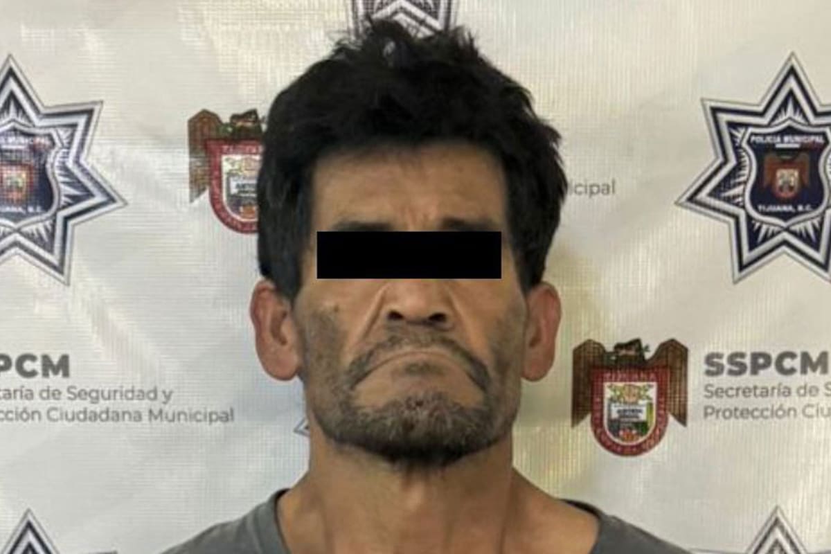 Capturan en Tijuana a sujeto tras asaltar a estadounidense