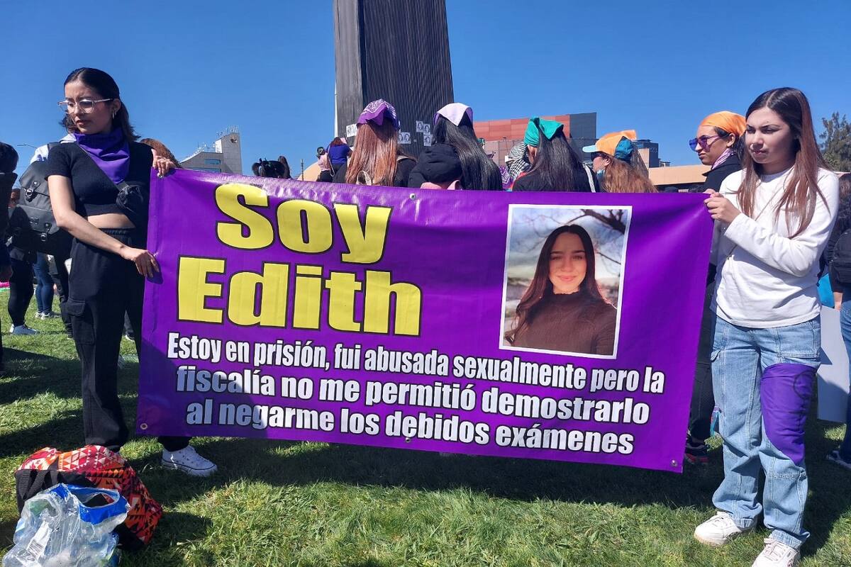 8M: Exigen la libertad para Edith, quien sufrió abuso y está en la cárcel