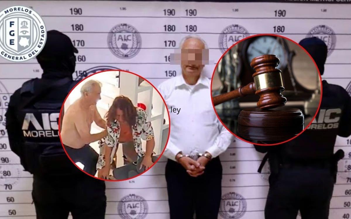 Esposa de Víctor Rodríguez Padilla le otorga el perdón, pero jueza vincula al exdirector de Pemex por violencia familiar. | Crédito: FGEM/Captura de video/Canva